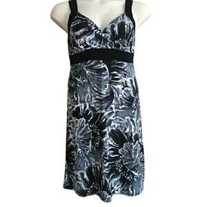 Casual Land Women's V-Neck Floral Print Midi Dress